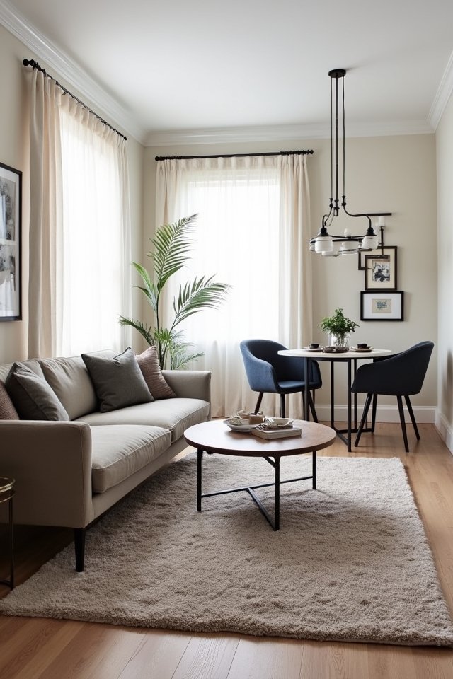 transform spaces with rugs