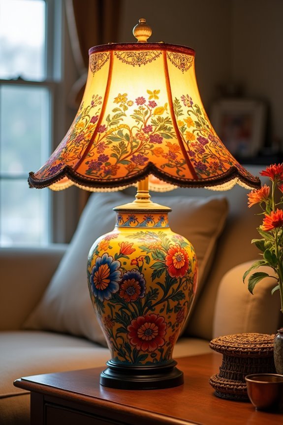 transform thrifted lamps creatively