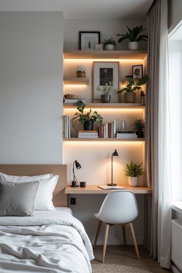 transform walls into storage