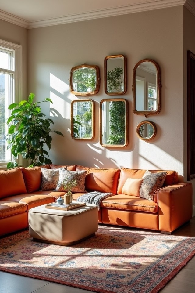 transform walls with mirrors