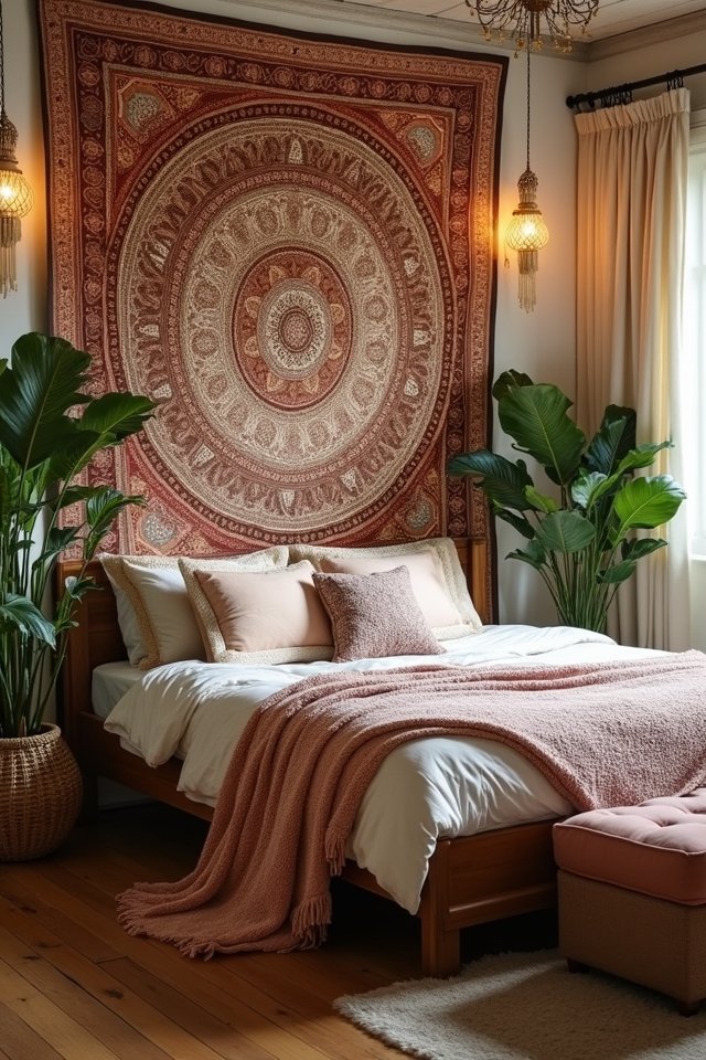 transform walls with tapestries