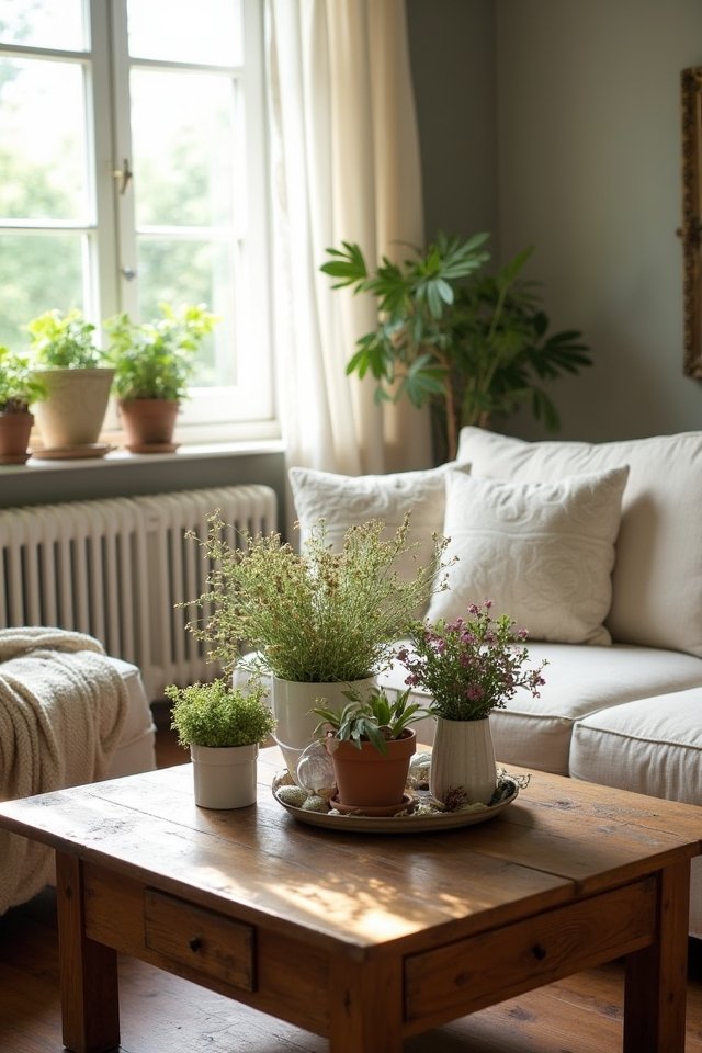 transform with vibrant greenery