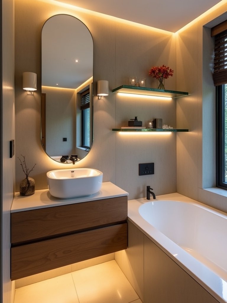 transform your bathroom ambiance