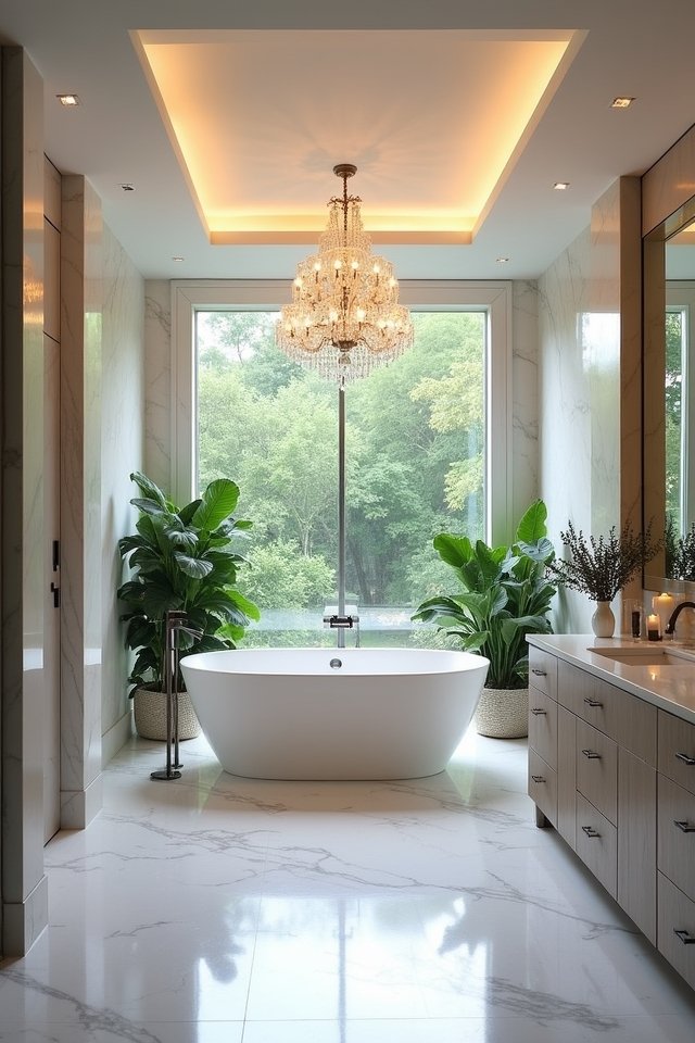 transformative bathroom lighting experience