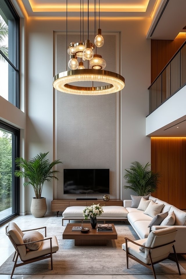 transformative high ceiling lighting