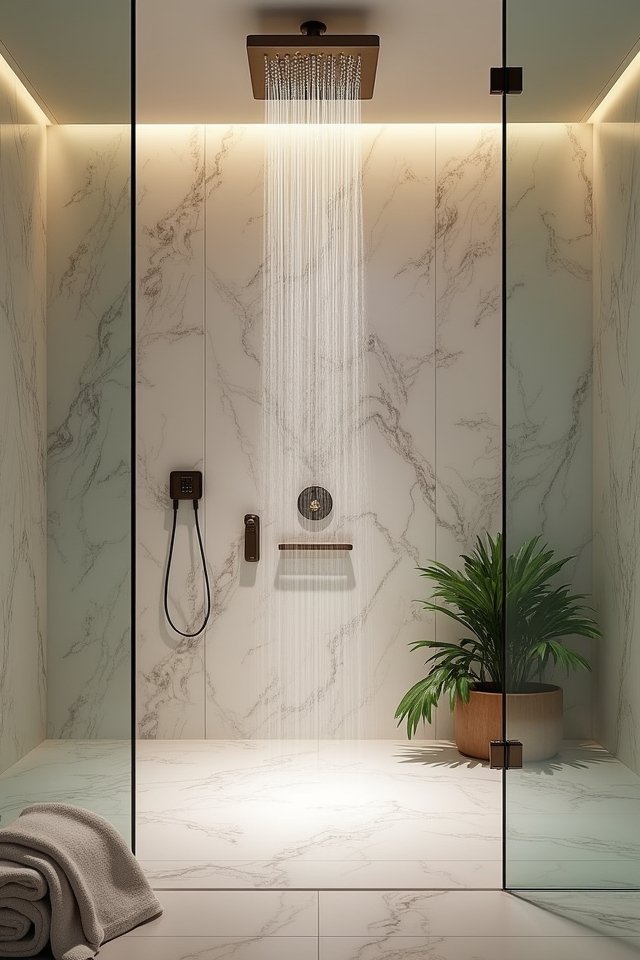 transformative spa like shower experience