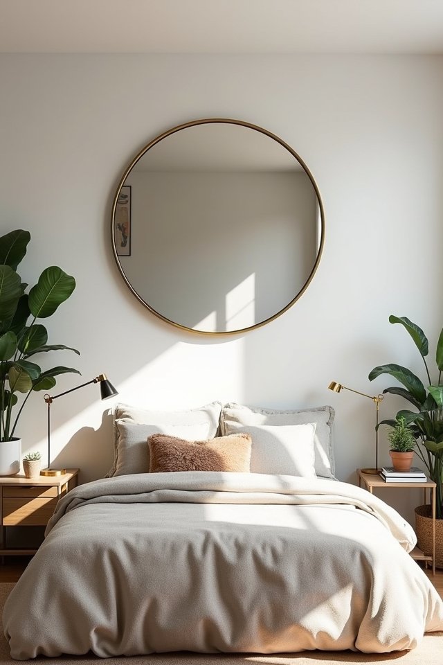 transformative statement round mirrors