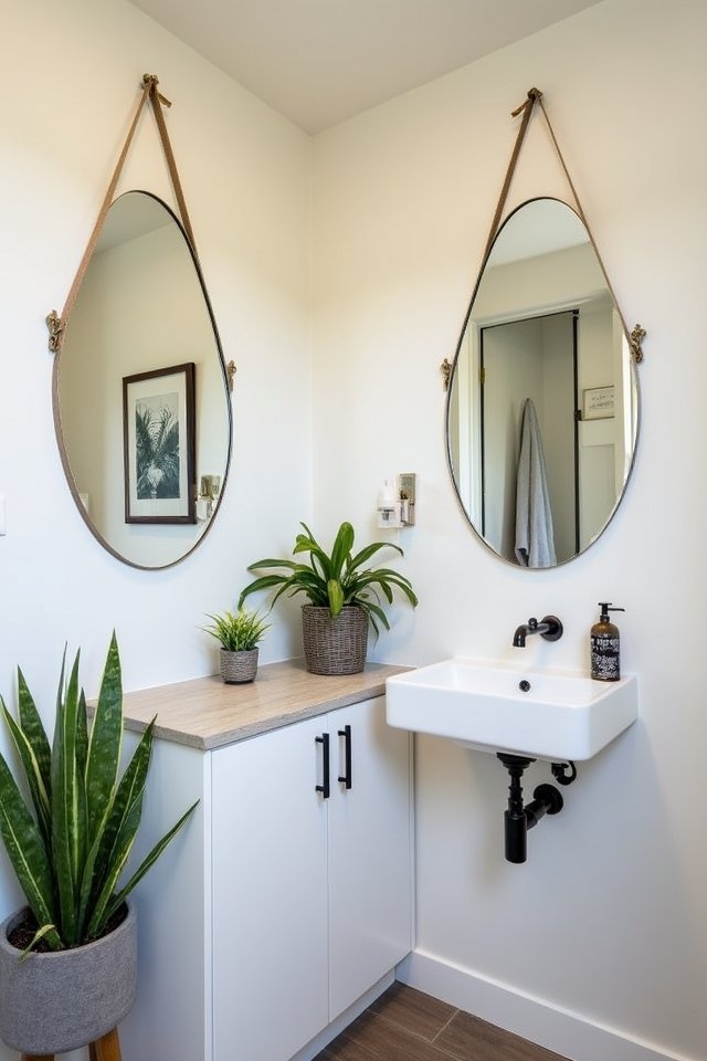 transformative wall mounted mirrors