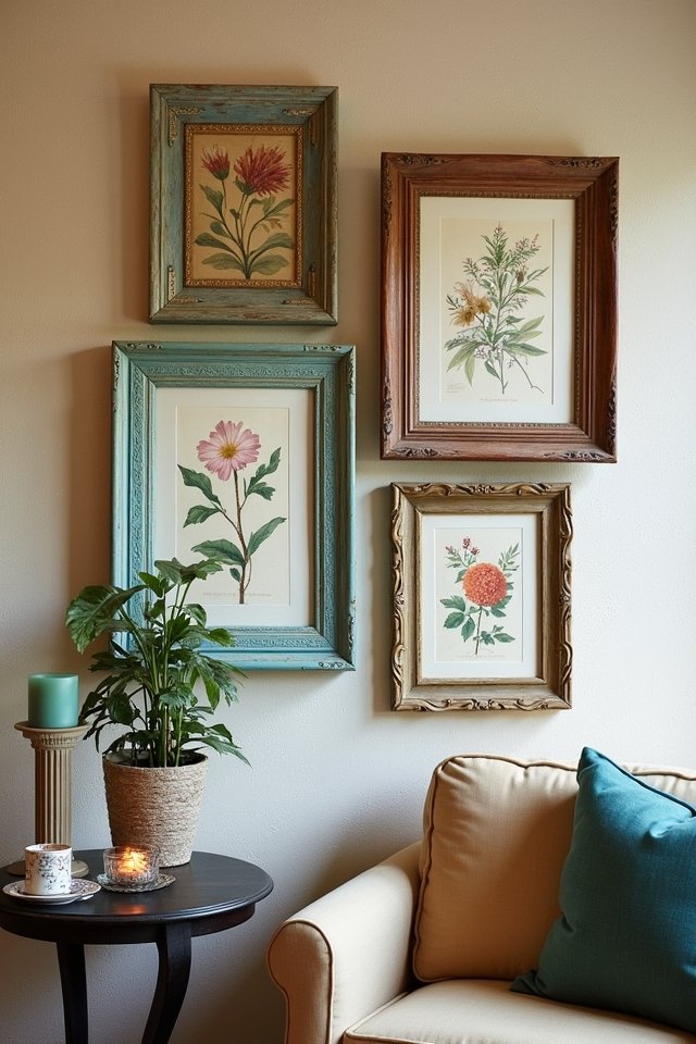 transforming old picture frames