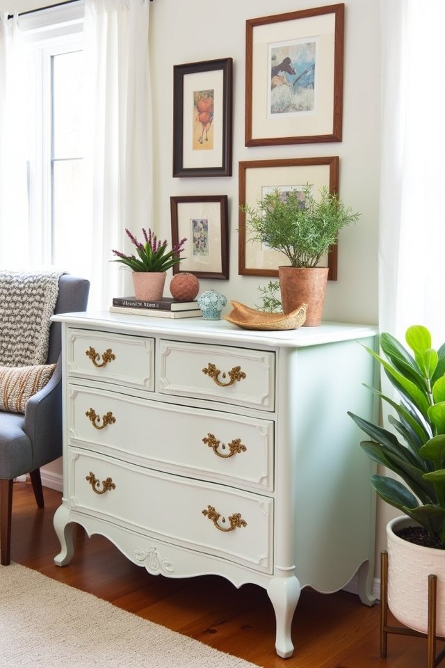 transforming thrifted furniture creatively