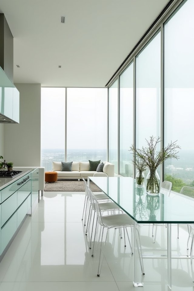 transparent elements for openness