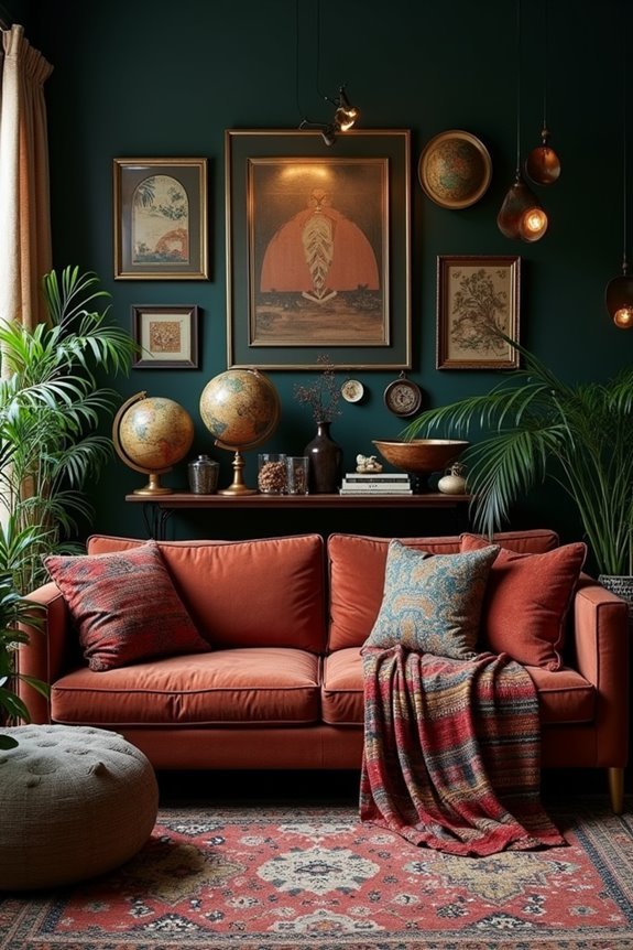 travel inspired home decor