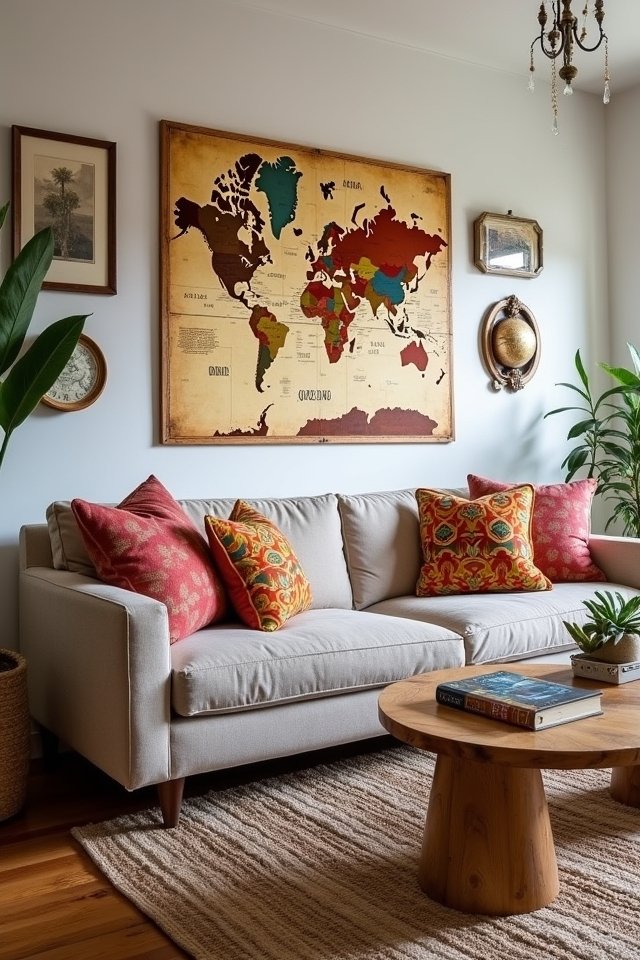 travel memories enhance decor