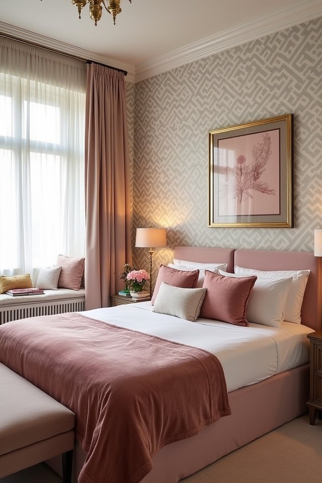 trendy wallpaper transforms spaces