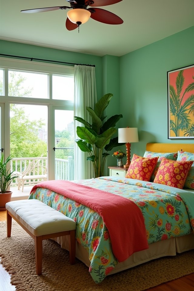 tropical bedroom transformation ideas