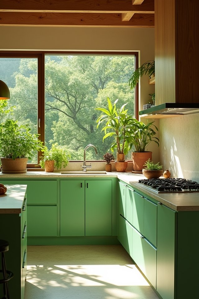 tropical kitchen color inspiration