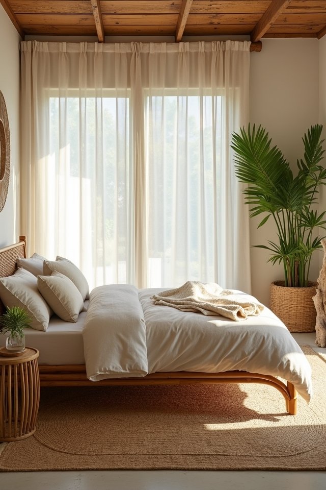 tropical natural materials decor