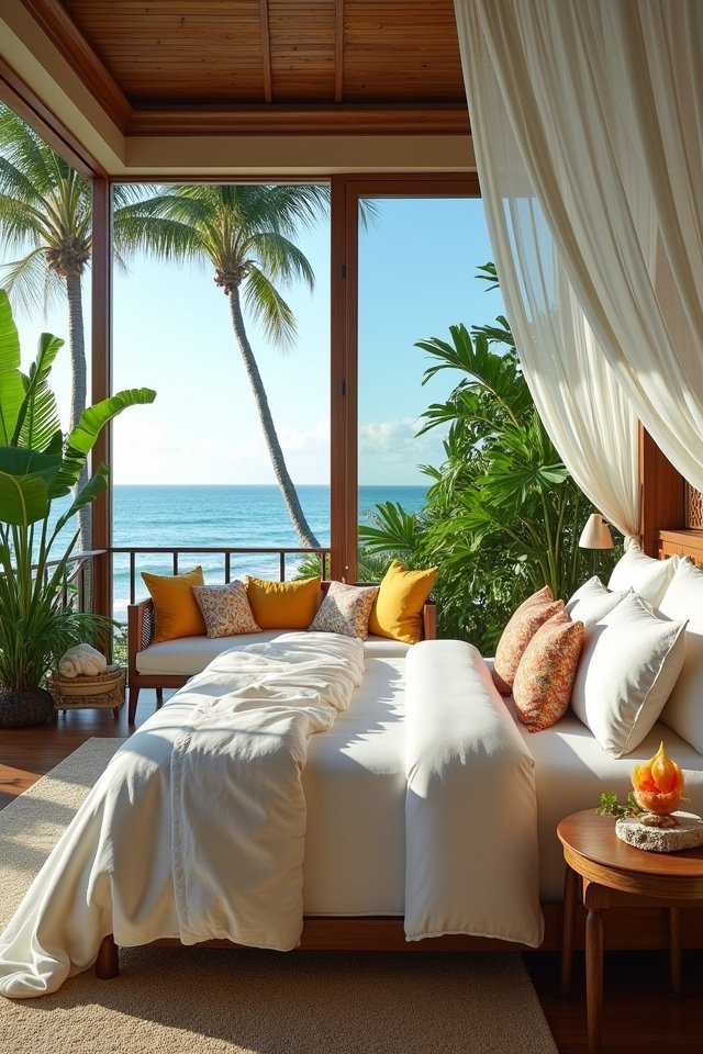 tropical oasis bedroom design