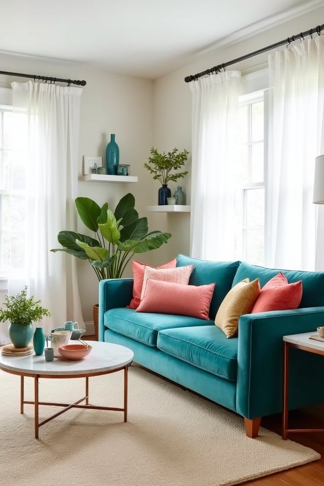 turquoise color combinations showcased
