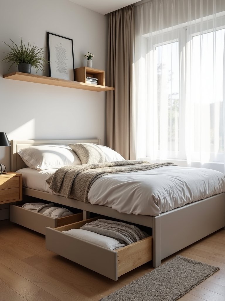 under bed storage organization solutions