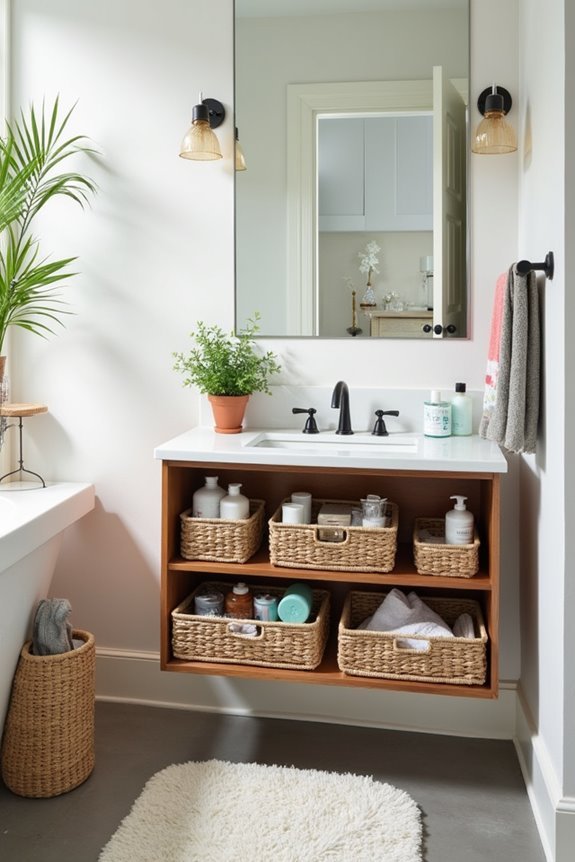 under sink storage solutions makeover