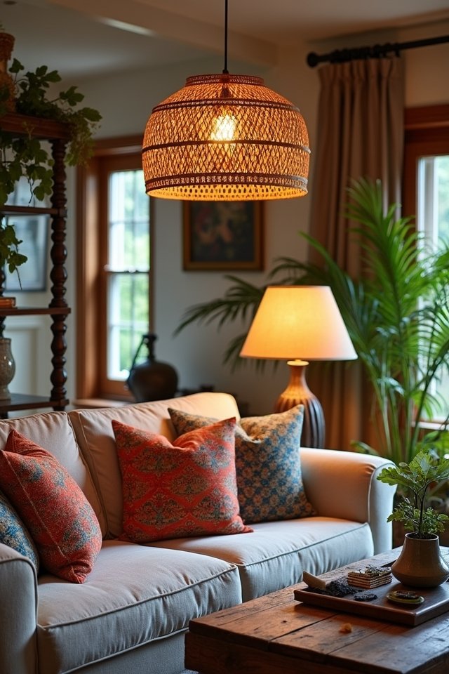 unique bohemian lighting fixtures