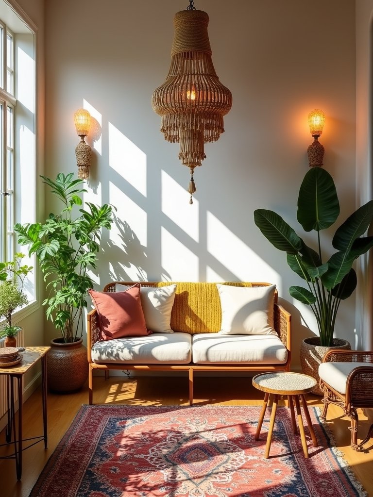 unique boho lighting ideas
