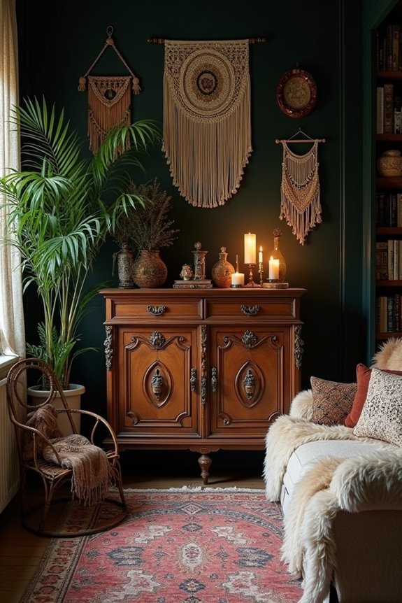 unique collectibles enhance ambiance