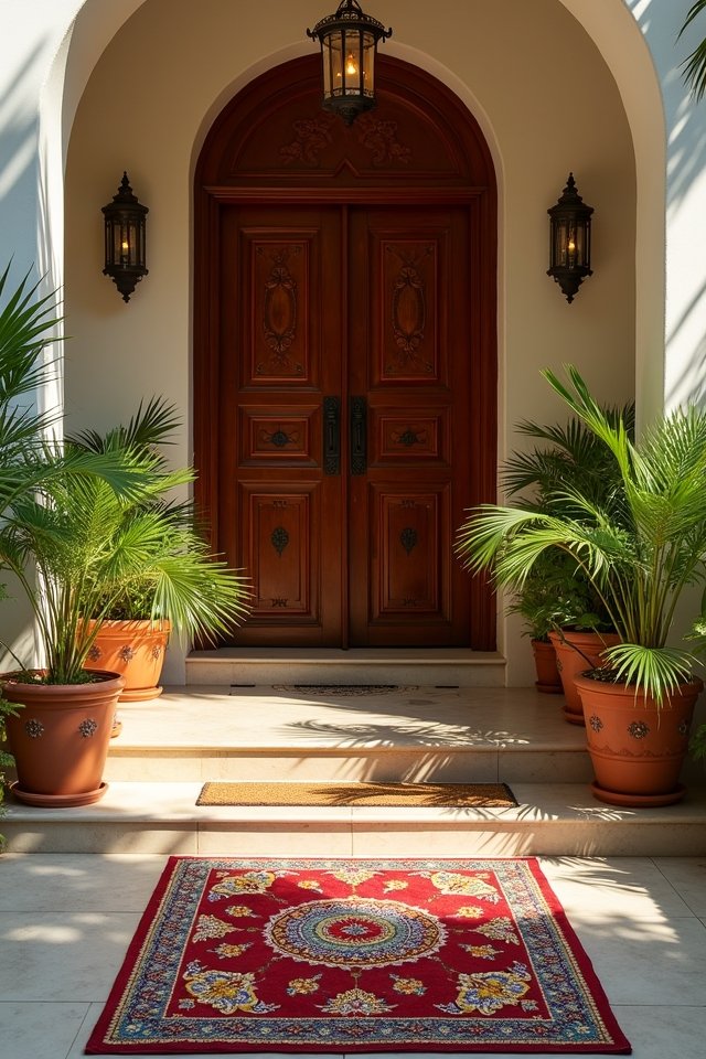 unique custom welcome mats