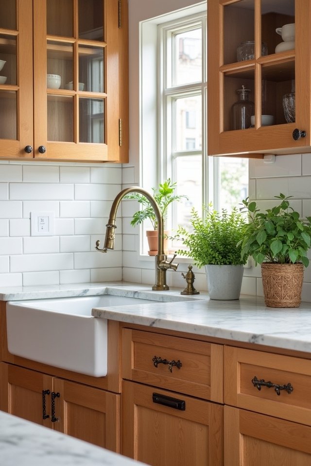 unique hardware transforms kitchens