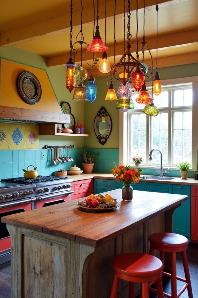 unique lighting transforms ambiance