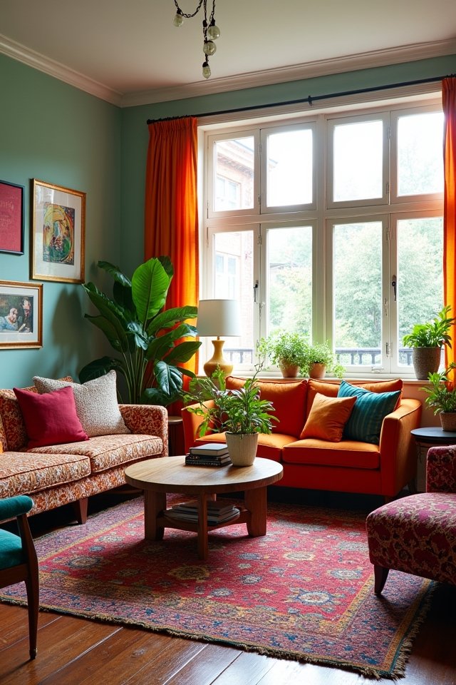 unique playful decor mix