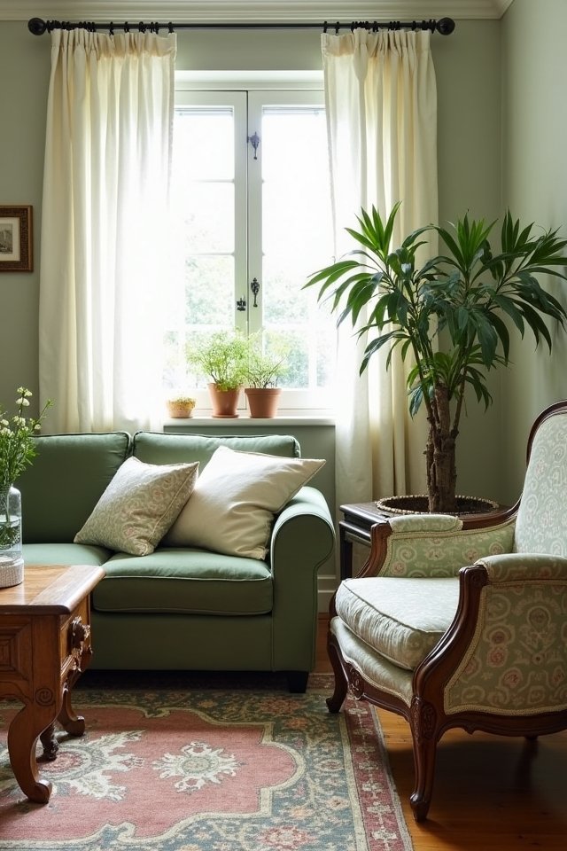 unique vintage furniture integration