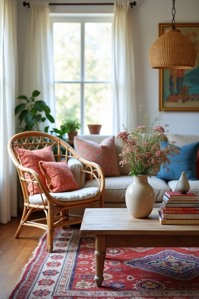 unique vintage living room treasures