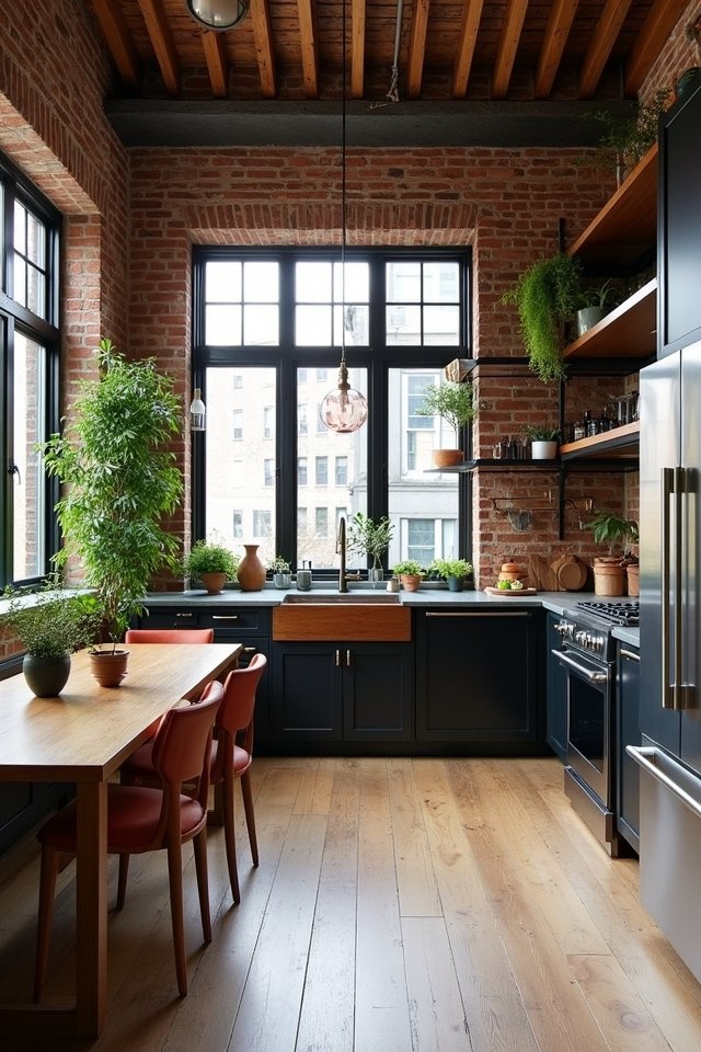 urban chic kitchen design
