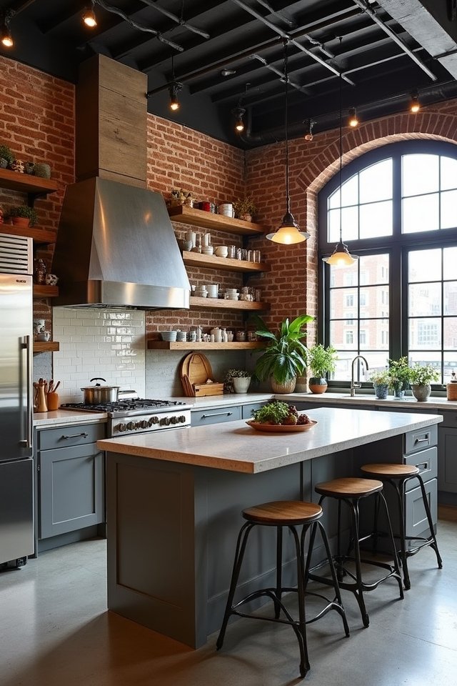 urban chic kitchen design