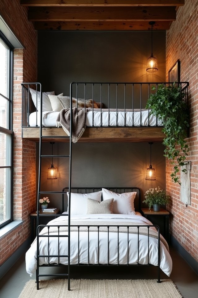 urban industrial cozy retreat