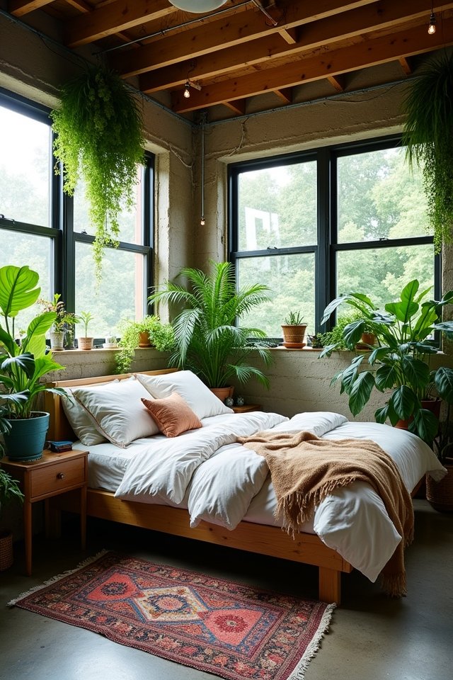 urban jungle loft retreat