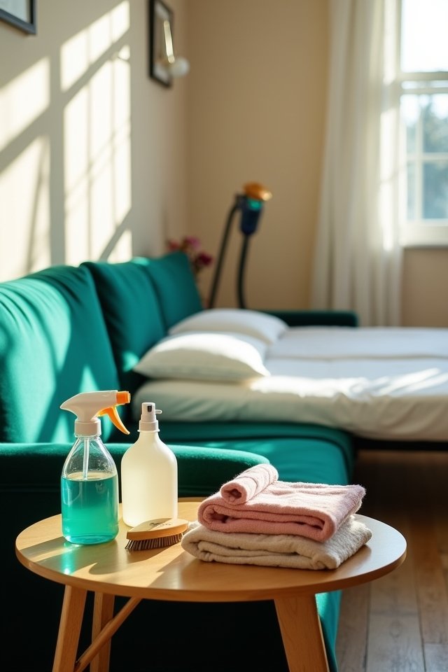velvet and futon care