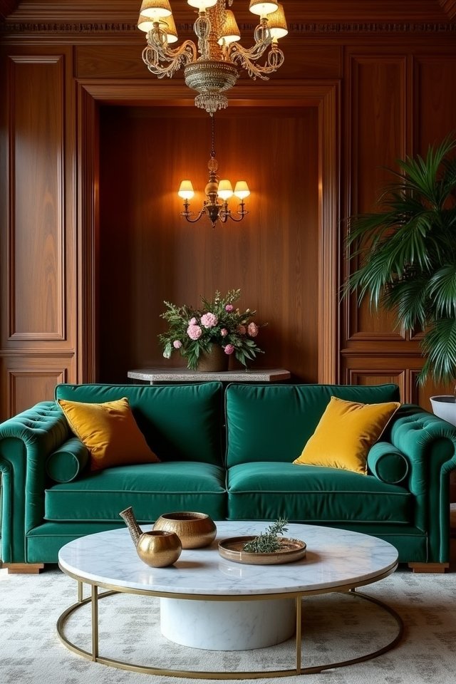 velvet chesterfield luxury statement