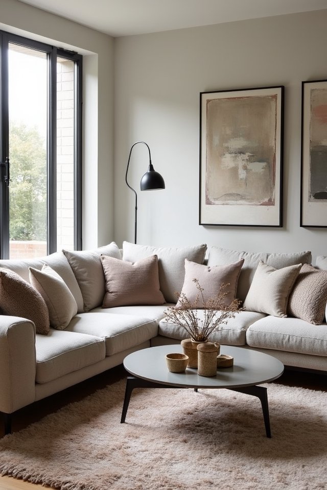 versatile and cozy seating