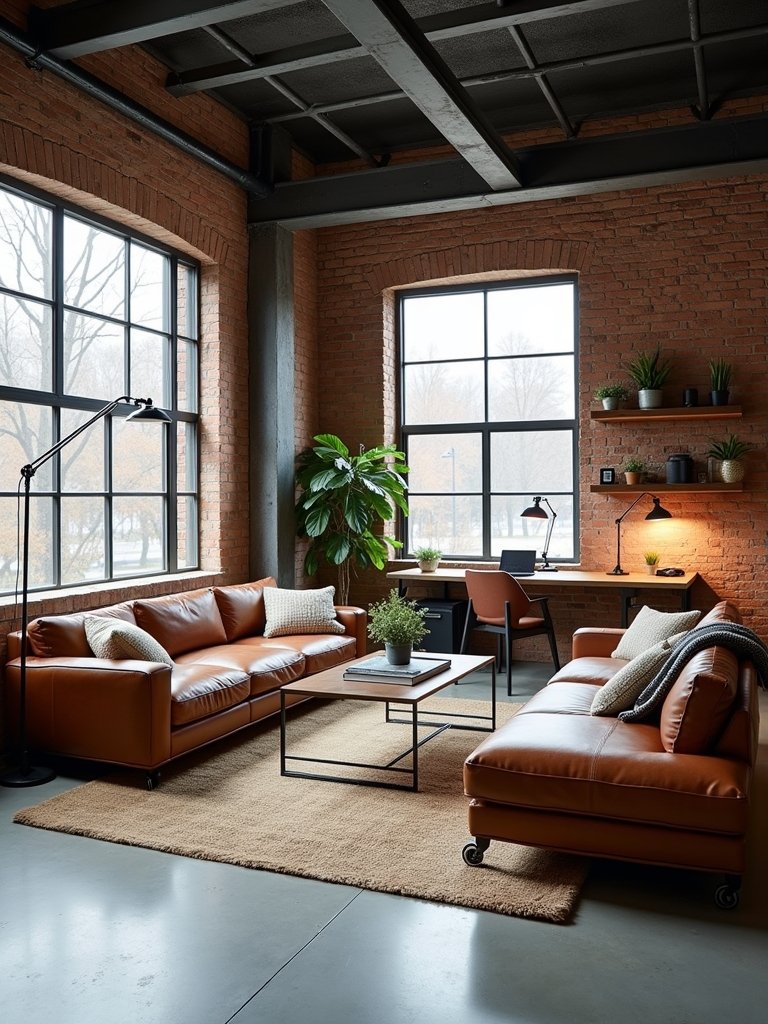 versatile industrial living design