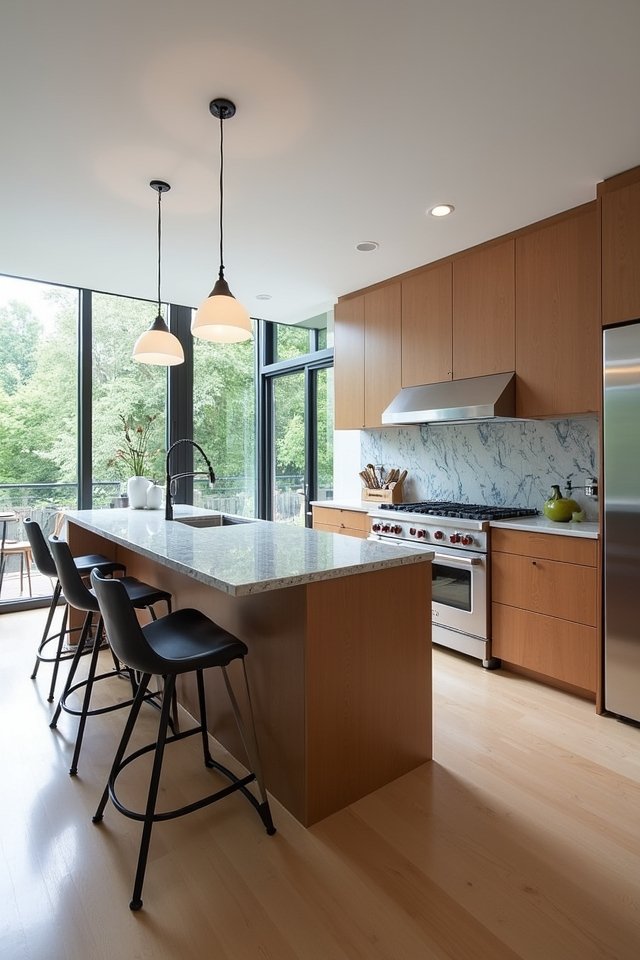 versatile kitchen island features