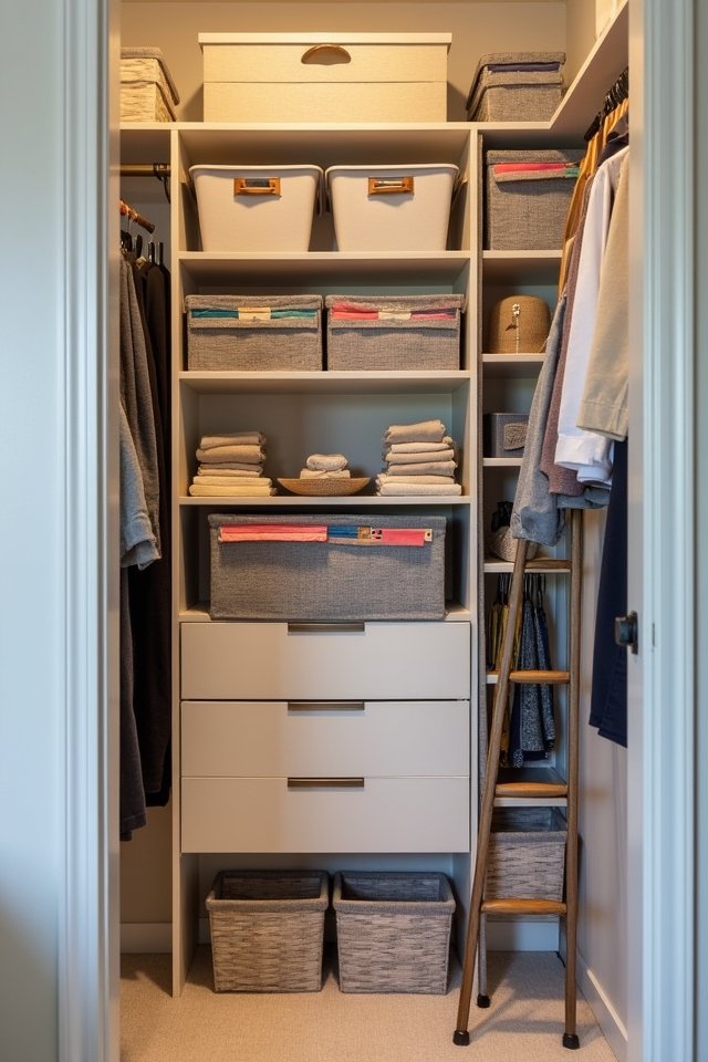 vertical closet storage solutions