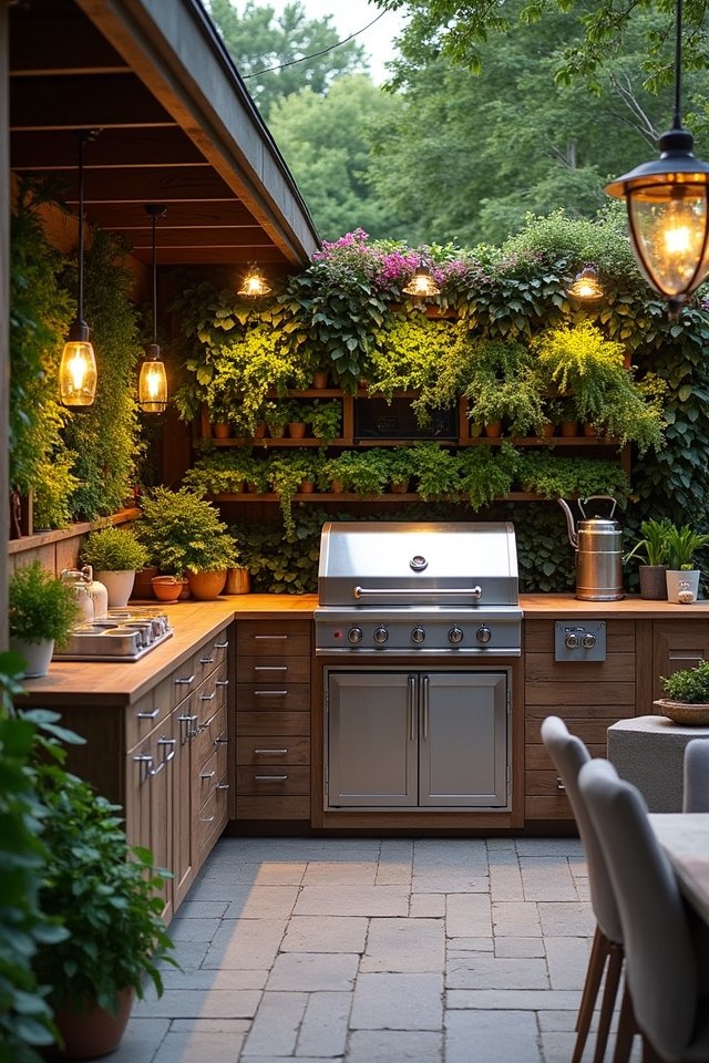 vertical gardens enhance aesthetics