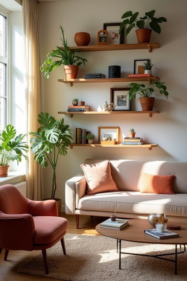 vertical wall mounted shelving solutions