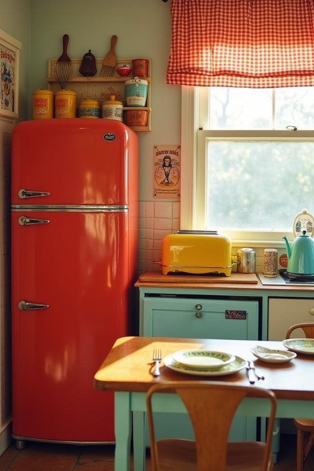 vibrant 90s kitchen colors