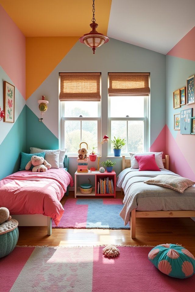vibrant accent wall ideas