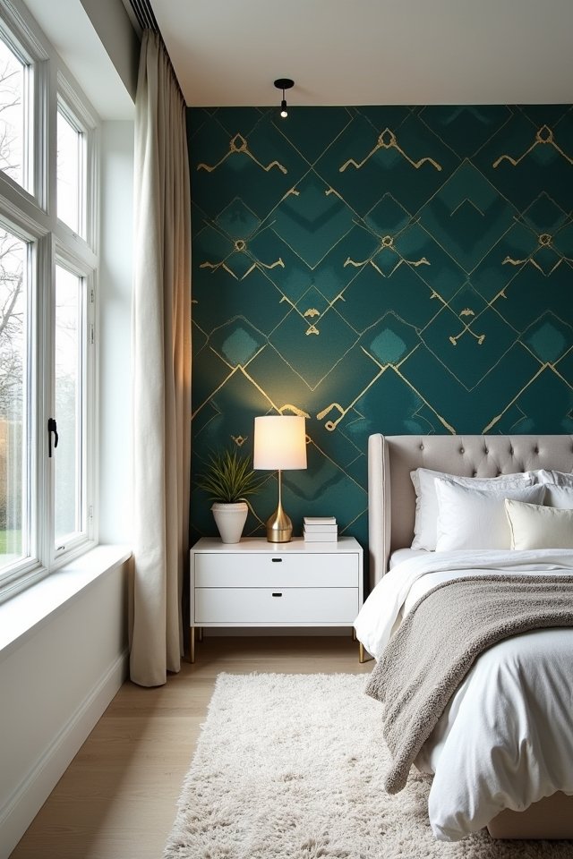 vibrant accent wall inspiration