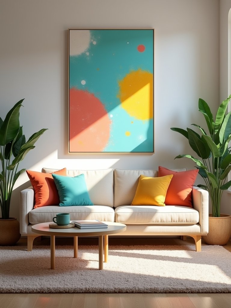 vibrant art for walls
